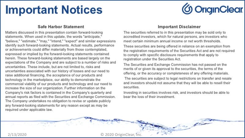 20200213 Important Notices