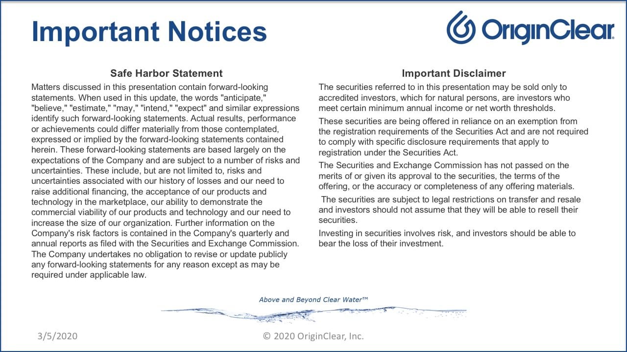 WITNG Important Notices