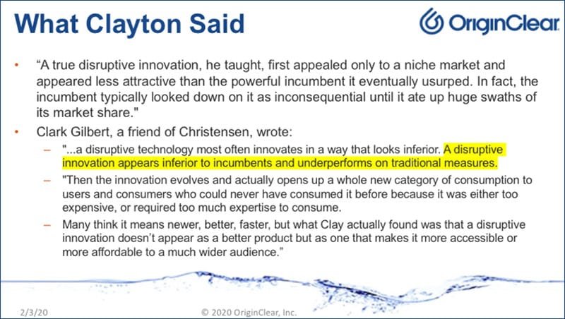 What Clayton Said