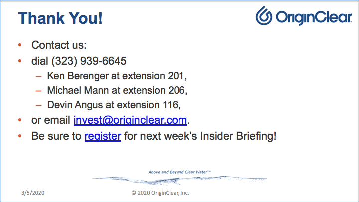 WITNG Insider Briefing Thank You